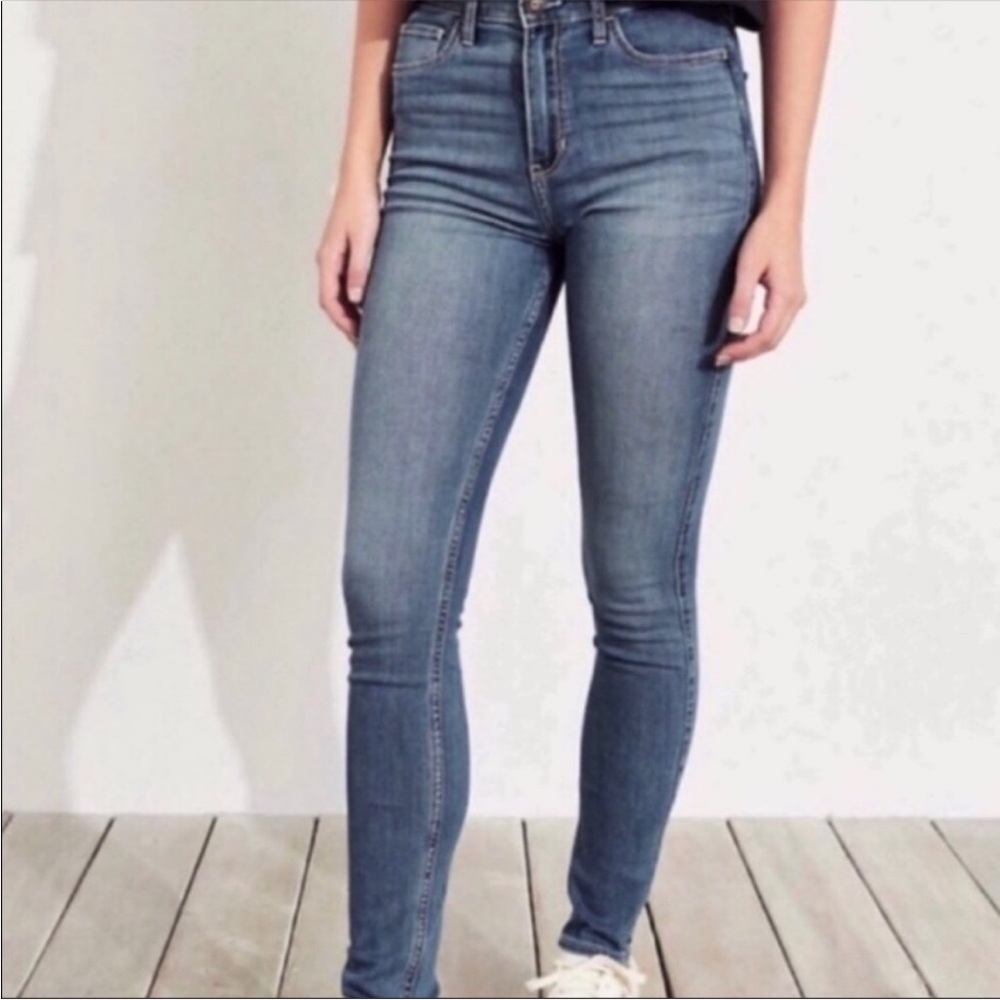 Hollister High Rise Skinny Jeans